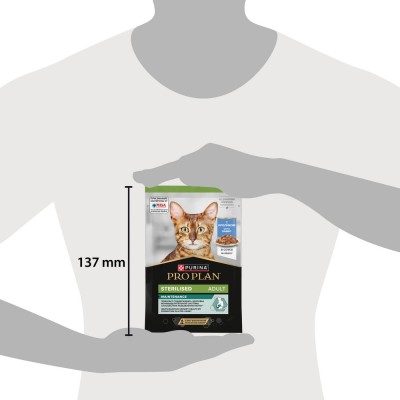 PRO PLAN® Sterilised MAINTENANCE Влажный корм для взрослых стерилизованных кошек с кроликом в соусе 85 гр