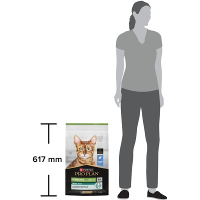 PRO PLAN® Sterilised RENAL PLUS Сухой корм для взрослых стерилизованных кошек для поддержания здоровья почек с кроликом 7 кг