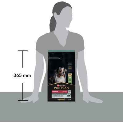 PRO PLAN® SENSITIVE DIGESTION Сухой корм для взрослых собак средних пород с чувствительным пищеварением с высоким содержанием ягненка 1.5 кг