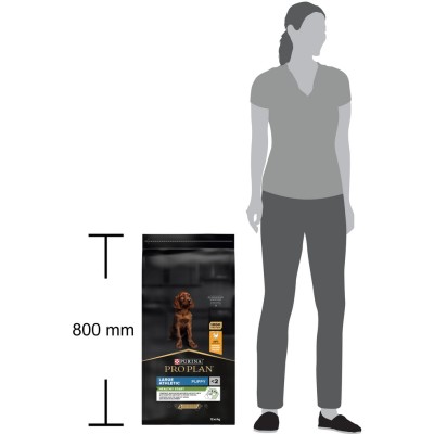 PRO PLAN® HEALTHY START Сухой корм для щенков крупных пород с атлетическим телосложением с высоким содержанием курицы 12 кг