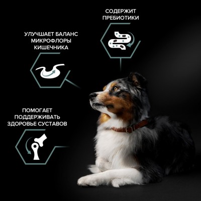 PRO PLAN® SENSITIVE DIGESTION Сухой корм для взрослых собак средних пород с чувствительным пищеварением с высоким содержанием ягненка 7 кг