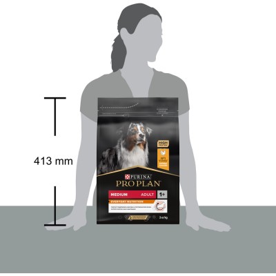 PRO PLAN® EVERYDAY NUTRITION Сухой корм для взрослых собак средних пород с высоким содержанием курицы 3 кг