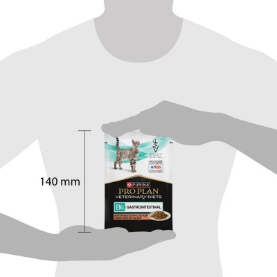 PRO PLAN® VETERINARY DIETS EN ST/OX Gastrointestinal Влажный корм для котят и взрослых кошек диетический при расстройствах пищеварения с лососем 85 гр