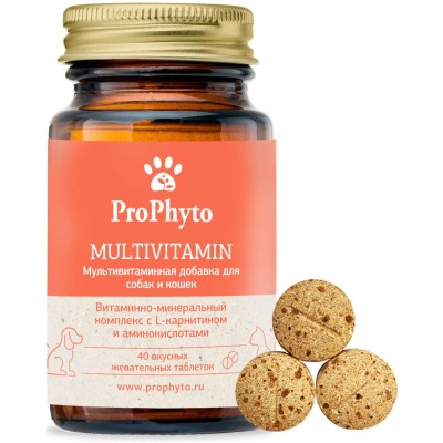 ProPhyto кормовая добавка мультивитамин 40 таблеток