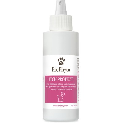ProPhyto ITCH PROTECT Спрей ПроФито для собак для кожи противозудный 100 мл