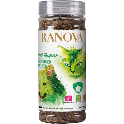 Ranova Лакомство для собак порошок из сублимированной говяжьей печени 65 гр