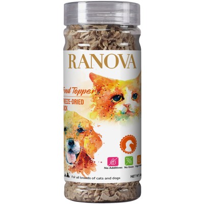 Ranova Лакомство для собак порошок из сублимированной утки 60 гр