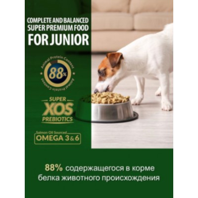 Reflex PLUS Mini Small Breed Junior Dog Food Chicken сухой корм для щенков мелких пород с курицей 3 кг.