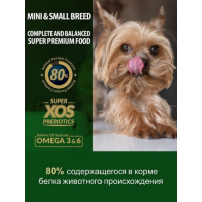Reflex PLUS Mini Small Breed Adult Dog Food Chicken сухой корм для собак мелких пород с курицей 3 кг.