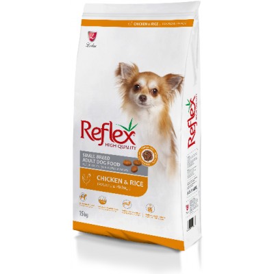 Reflex Small Breed Adult Dog Food Chicken and Rice сухой корм для собак мелких пород с курицей и рисом 15 кг.