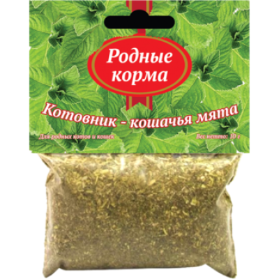 Родные корма котовник - кошачья мята 10 гр.
