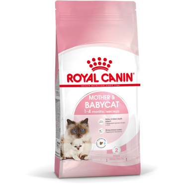 "Мокричке" Royal Canin Mother & Babycat Сухой корм для беременных и кормящих кошек; для котят от 1 до 4 мес. и в период отъёма 2 кг.