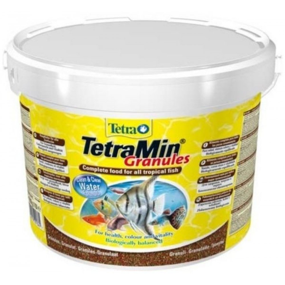 TetraMin Granules корм для всех видов рыб в гранулах 10 л (ведро)