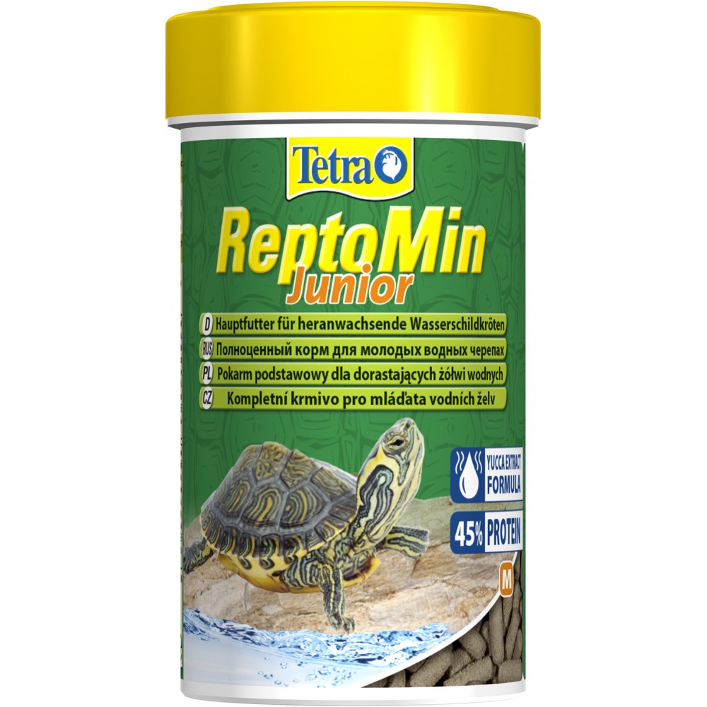 Tetra ReptoMin Junior  корм в виде палочек для молодых водных черепах 100 мл