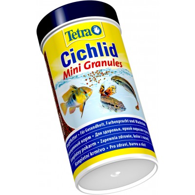 TetraCichlid Mini Granules корм для небольших цихлид в гранулах 250 мл.