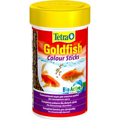 TetraGoldfish Colour Sticks корм в палочках для улучшения окраса золотых рыбок 100 мл.