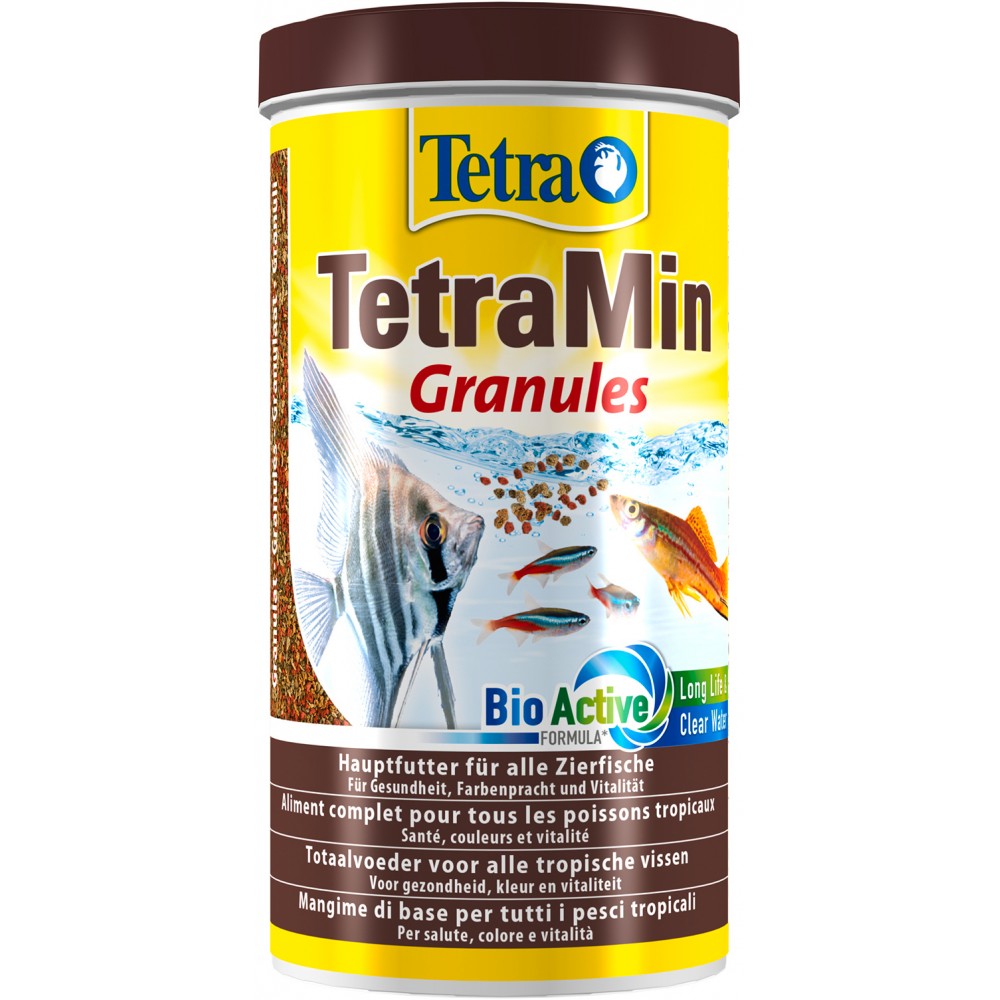 TetraMin Granules корм для всех видов рыб в гранулах 1 л.