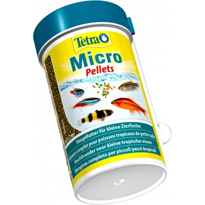 Tetra Micro Pellets корм для мелких видов рыб 100 мл.