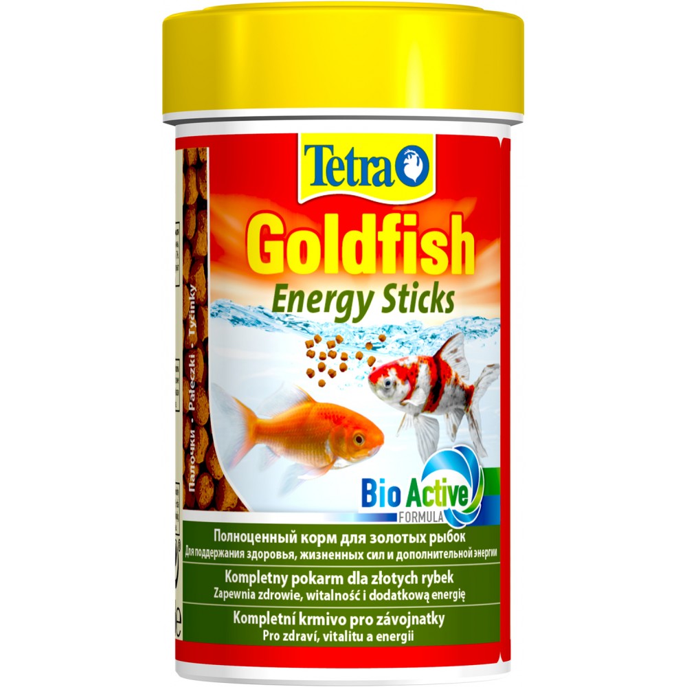 TetraGoldfish Energy Sticks энергетический корм для золотых рыб в палочках 100 мл.