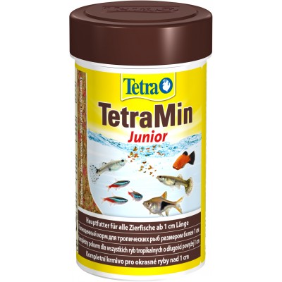 TetraMin Junior корм в хлопьях для молоди рыб 100 мл.