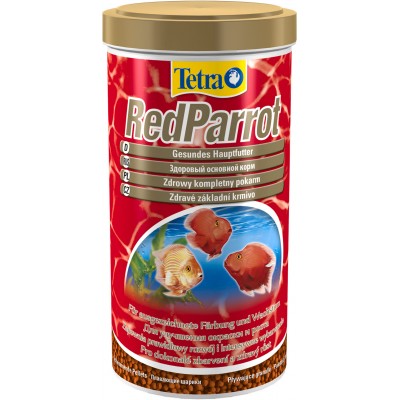 TetraRed Parrot корм для красных попугаев в шариках 1 л.