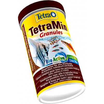 TetraMin Granules корм для всех видов рыб в гранулах 500 мл.