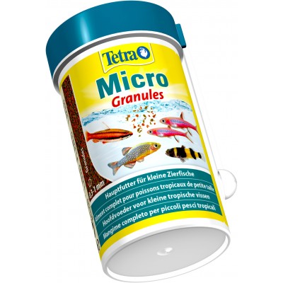 Tetra Micro Granules корм для мелких видов рыб 100 мл.