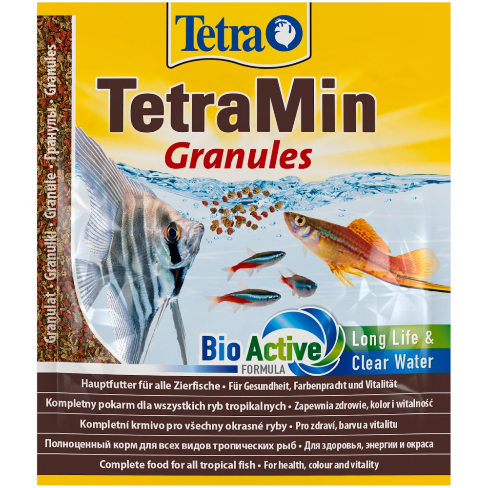 TetraMin Granules корм для всех видов рыб в гранулах 15 г (sachet)