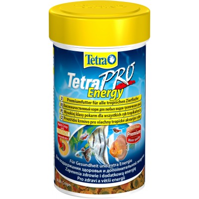 TetraPro Energy Crisps корм-чипсы для всех видов рыб для дополнительной энергии 100 мл.