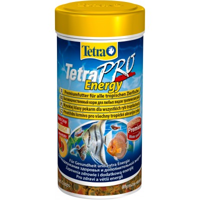 TetraPro Energy Crisps корм-чипсы для всех видов рыб для дополнительной энергии 250 мл.