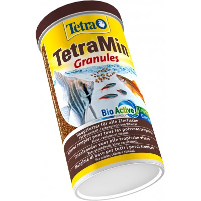 TetraMin Granules корм для всех видов рыб в гранулах 1 л.