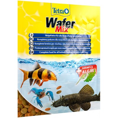 TetraWaferMix корм-чипсы для всех донных рыб  15 г (sachet)
