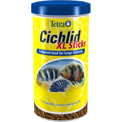 TetraCichlid XL Sticks корм для всех видов цихлид, палочки 1 л.