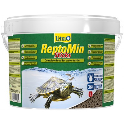 Tetra ReptoMin корм в виде палочек для водных черепах 10 л (ведро)