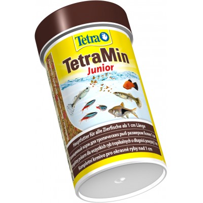 TetraMin Junior корм в хлопьях для молоди рыб 100 мл.