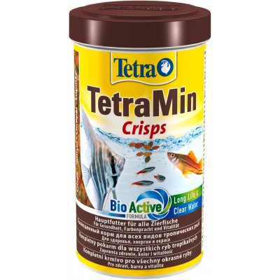 TetraMin Pro Crisps корм-чипсы для всех видов рыб 500 мл.