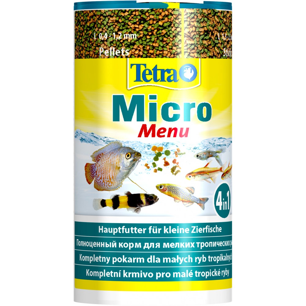 Tetra Micro Menu корм для мелких видов рыб 100 мл.