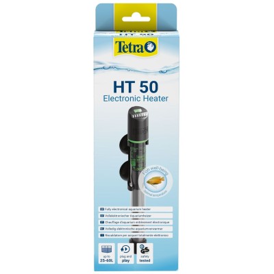Tetra HT 50 Вт Нагреватель электронный для аквариумов 25-60 л