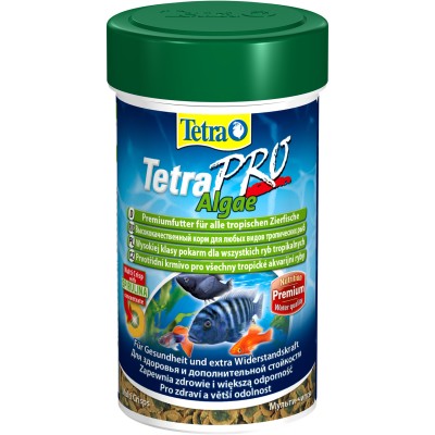Tetra Pro Algae Crisps раст.корм для всех видов рыб в чипсах 100 мл.