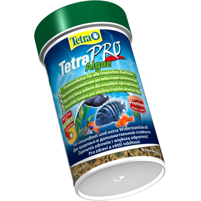 Tetra Pro Algae Crisps раст.корм для всех видов рыб в чипсах 100 мл.