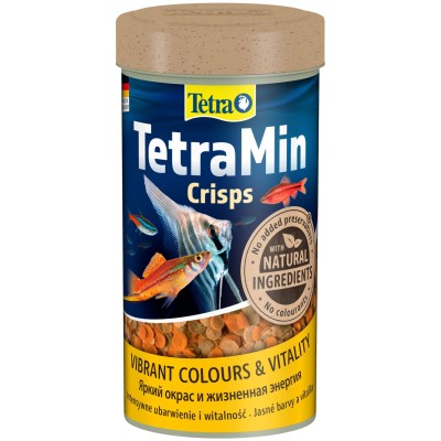 Tetra Min Pro Crisps корм-чипсы для всех видов рыб 250 мл.