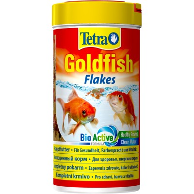 Tetra Goldfish корм в хлопьях для всех видов золотых рыбок 250 мл.