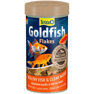 Tetra Goldfish корм в хлопьях для всех видов золотых рыбок 250 мл.
