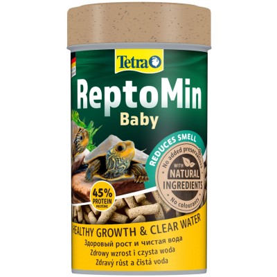 Tetra Repto Min Baby корм для молоди водных черепах 100 мл