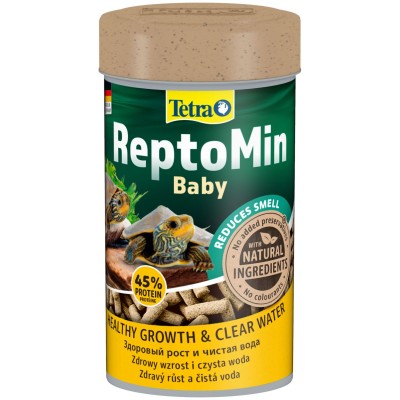 Tetra Repto Min Baby корм для молоди водных черепах 100 мл