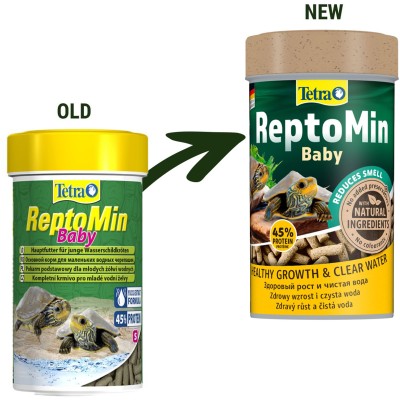 Tetra Repto Min Baby корм для молоди водных черепах 100 мл