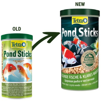 Tetra Pond Sticks корм для прудовых рыб в палочках 1 л