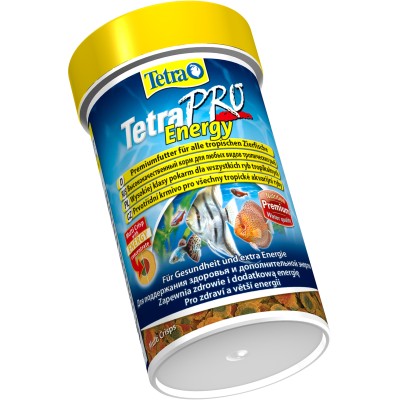 Tetra Pro Energy Crisps корм-чипсы для всех видов рыб для дополнительной энергии 100 мл.