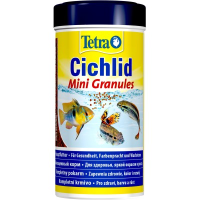 Tetra Cichlid Mini Granules корм для небольших цихлид в гранулах 250 мл.