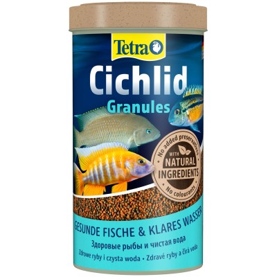 Tetra Cichlid Granules корм для всех видов цихлид в гранулах 500 мл.